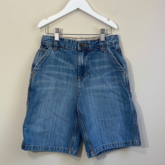 OshKosh B'gosh Other - Oshkosh B’gosh Boys Carpenter Denim Jean Shorts Size 8 regular